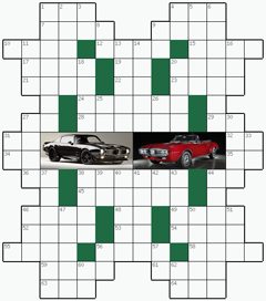Кроссворд №152: ПОНТИАК
 Сетка кроссворда: 14х16
