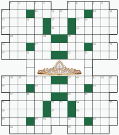 Кроссворд №181: ДИАДЕМА
 Сетка кроссворда: 14х16

