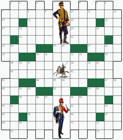 Кроссворд №185: ГУСАР
 Сетка кроссворда: 14х16
