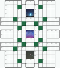 Кроссворд №222: МЕТЕОР
 Сетка кроссворда: 14х16
