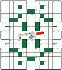 Кроссворд №266: ПРИЖИМ
 Сетка кроссворда: 14х16
