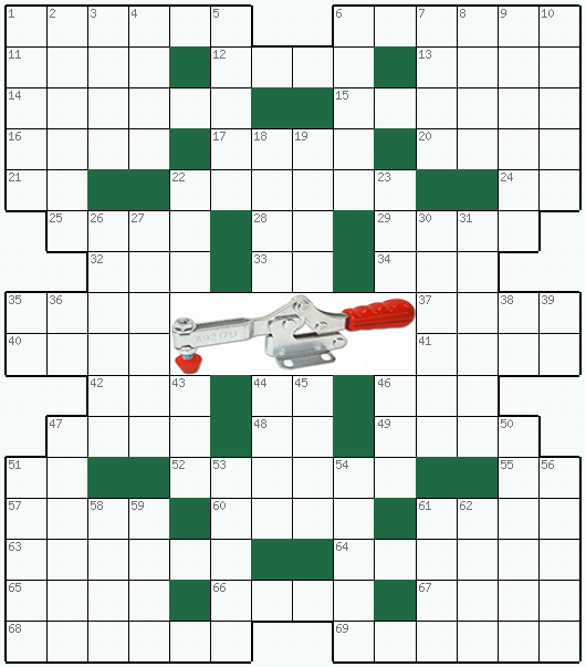 Распечатать бесплатно классический Кроссворд №266: ПРИЖИМ