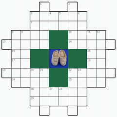 Кроссворд №28: Лапти
 Сетка кроссворда: 12х12
