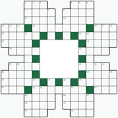 Кроссворд №90: КОЛОКОЛ
 Сетка кроссворда: 15х15
