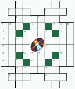 Распечатать бесплатно классический Кроссворд №112: ДИСК