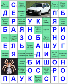 Ответы на скандинавский онлайн Сканворд №121: БАДИС