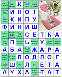 Ответы на скандинавский онлайн Сканворд №152: ЖАРА