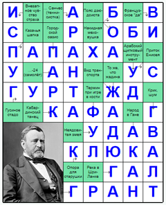 Ответы на скандинавский онлайн Сканворд №187: ПАПАХА