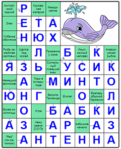 Ответы на скандинавский онлайн Сканворд №194: АНТЕННА