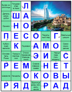 Ответы на скандинавский онлайн сканворд