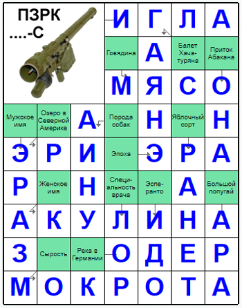 Ответы на скандинавский онлайн Сканворд №215: ОДЕР