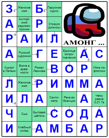 Ответы на скандинавский онлайн Сканворд №236: АРМАДА