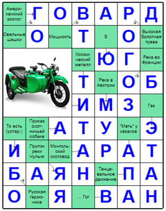 Ответы на скандинавский онлайн сканворд