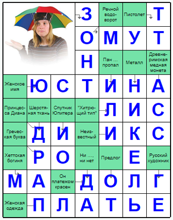 Ответы на скандинавский онлайн Сканворд №243: НИКЕЛЬ