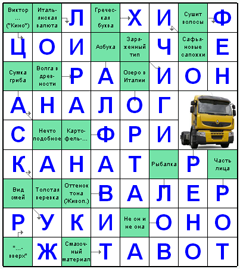 Ответы на скандинавский онлайн Сканворд №37: РЕНО