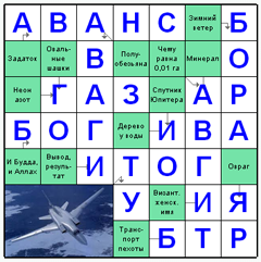 Ответы на скандинавский онлайн Сканворд №4: АВАНС