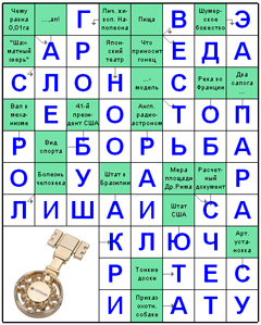 Ответы на скандинавский онлайн Сканворд №48: КЛЮЧ