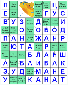 Ответы на скандинавский онлайн сканворд