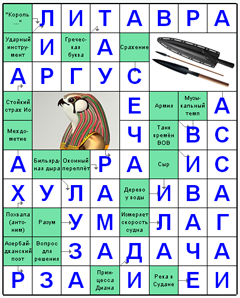 Ответы на скандинавский онлайн сканворд