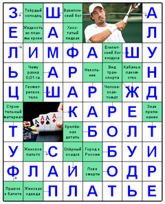 Ответы на скандинавский онлайн Сканворд №80: ЖЕЛУДЬ