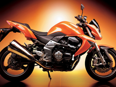 Собрать пазл онлайн. Картинка №771: Оранжевый мотоцикл
