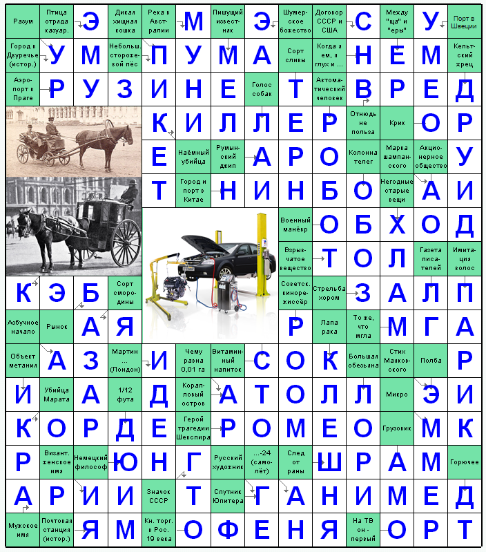 Ответы на скандинавский онлайн Сканворд №121: ДЮЙМ