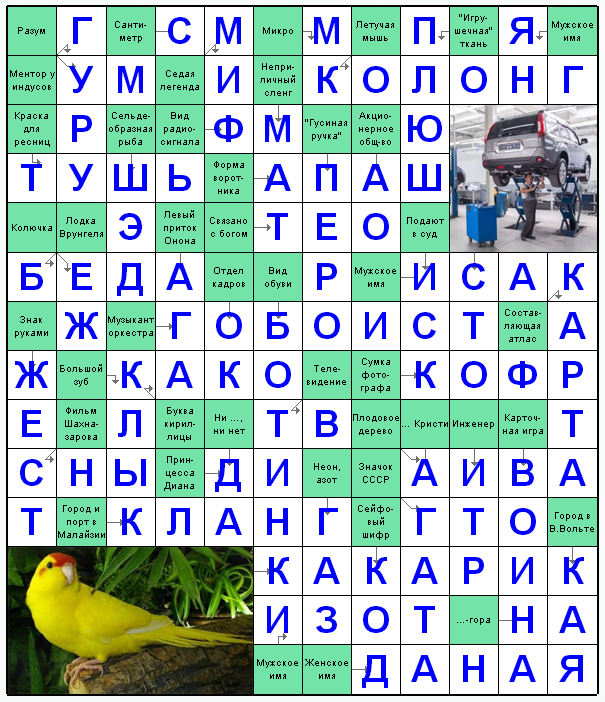 Ответы на скандинавский онлайн Сканворд №151: БОТИНКИ