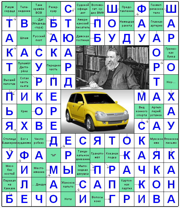 Ответы на скандинавский онлайн Сканворд №164: СКАЧКИ