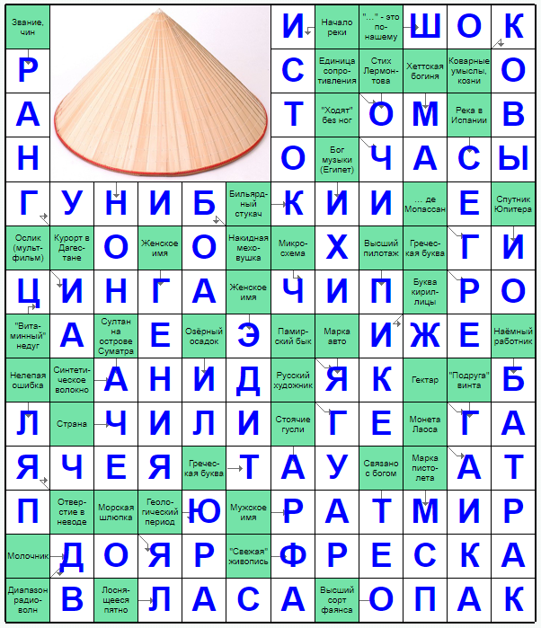 Ответы на скандинавский онлайн Сканворд №229: ЯГУАР